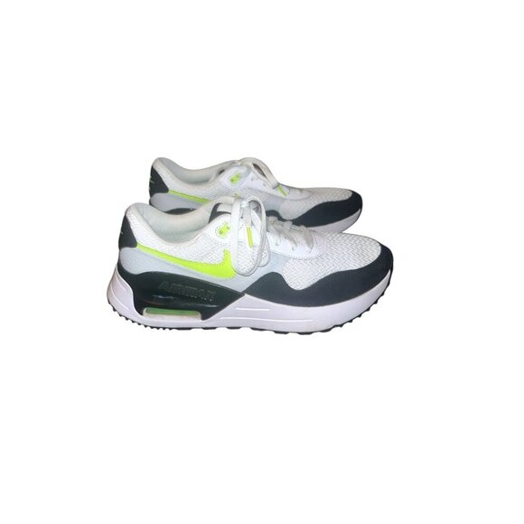 Nike Air Max System White/Black/Volt Athletic Running Shoes Men’s Size 10 - Picture 1 of 9